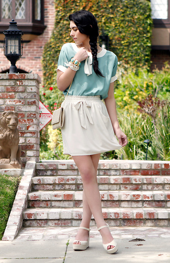 Palm Springs Vacation Look by Comme Toi and Bamboo Slide 1