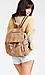 Retro Textured Backpack Thumb 5