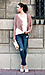 Feminine Dusty Rose Casual Walk Look by Nine Bird and Sace Thumb 1