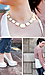 Feminine Dusty Rose Casual Walk Look by Nine Bird and Sace Thumb 6