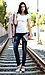Biker Babe Look by Luz Apparel, Tresics, and Machine Jeans Thumb 3