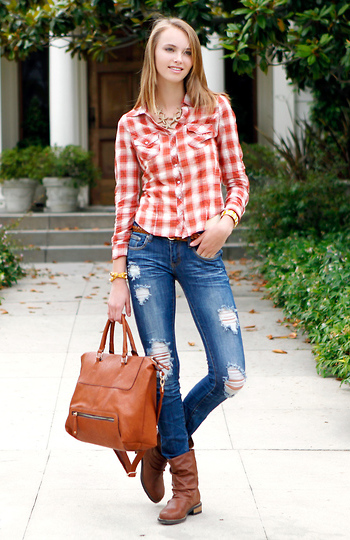 Wild West Look by Machine Jeans and Street Level Slide 1