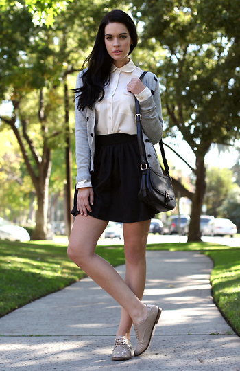 Preppy Schoolgirl Look Slide 1