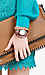 Rhinestone Cross Coil Bracelet Thumb 3