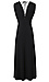 Deep V Maxi Dress Thumb 2