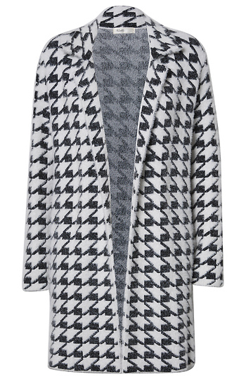 Houndstooth Coatigan Slide 1