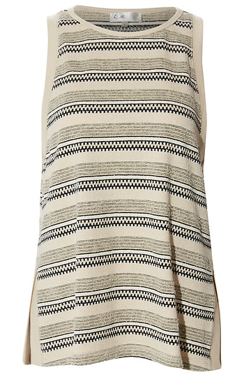 Printed Knit Top Slide 1