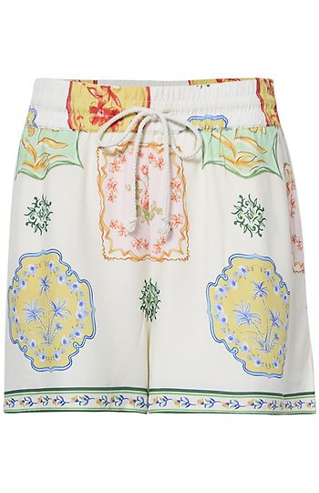 Printed Pull-On Shorts Slide 1