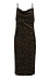 Velvet Star Print Midi Dress Thumb 1