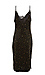 Velvet Star Print Midi Dress Thumb 2
