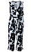 Surplice Tie Printed Jumpsuit Thumb 1