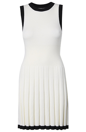 pleated dress knit 2019 Spring Beige Knitted Pleat Dress Midi, Pleated Midi Skirt Beige Pleated Dress, Casual Holiday Party Romantic Date Elegant Dress for Everyday