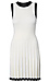 Pleated Knit Dress Thumb 1