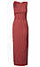 Textured Shoulder Tie Knit Dress Thumb 1
