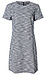 Textured Knit Short Sleeve Dress Thumb 1