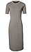 Midi Short Sleeve Knit Dres Thumb 1