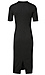 Midi Short Sleeve Knit Dress Thumb 2
