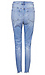 High Rise Button Fly Ankle Denim Thumb 2