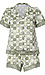Lace Trim Pajama Set Thumb 1
