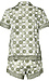 Lace Trim Pajama Set Thumb 2