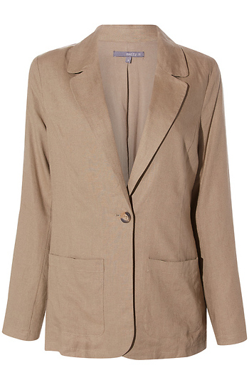 Single Button Blazer Slide 1