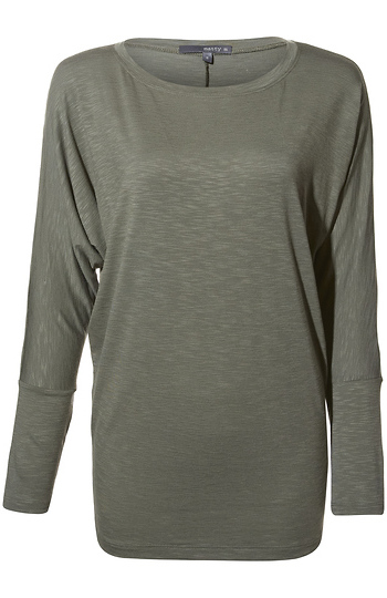 Long Sleeve Dolman Top Slide 1
