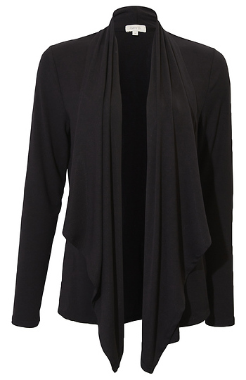 Open Front Waterfall Cardigan Slide 1