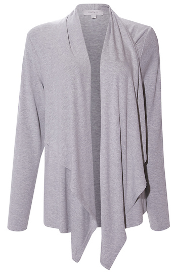 Open Front Waterfall Cardigan Slide 1