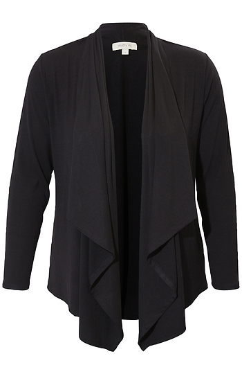Open Front Waterfall Cardigan Slide 1