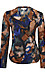 Printed Surplice Top Thumb 1