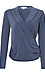 Fitted Wrapped Surplice Top Thumb 1