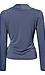 Fitted Wrapped Surplice Top Thumb 2