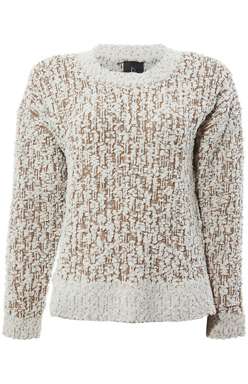 Popcorn Crewneck Pullover Slide 1