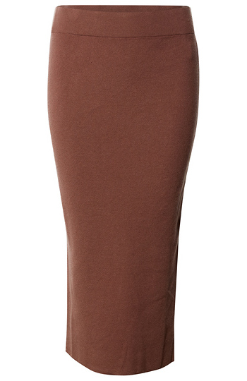 Ribbed Sweater Midi Skirt Slide 1