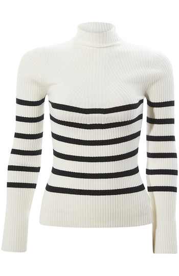Striped Long Sleeve Top Slide 1