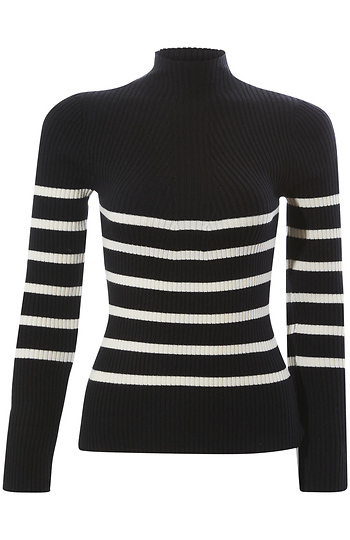 Striped Long Sleeve Top Slide 1