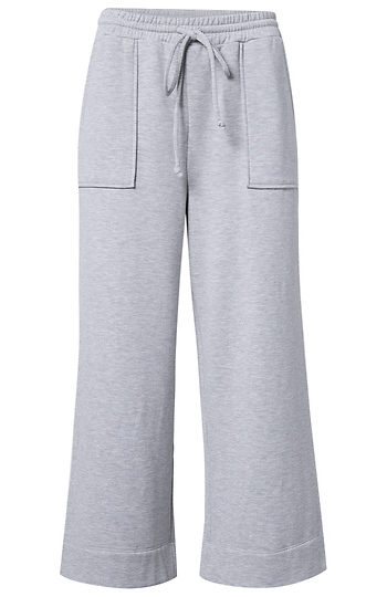 Cropped Wide Leg Sweatpants Slide 1