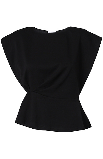 Short Sleeve Side Knot Top Slide 1