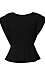 Short Sleeve Side Knot Top Thumb 2