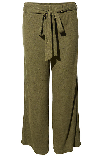 Ribbed Wide Leg Pant Slide 1