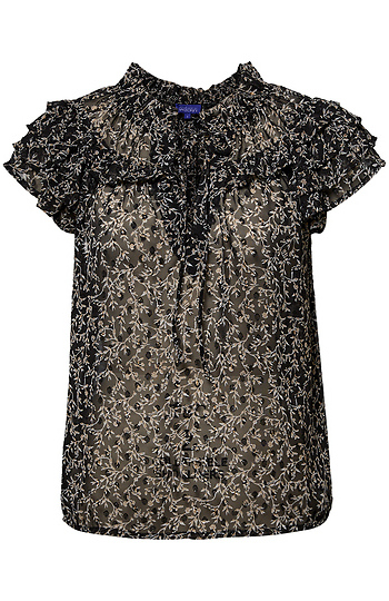 Short Sleeve Blouse Slide 1