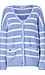 Striped Fuzzy Cardigan Thumb 1