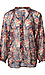 Floral V-Neck Blouse Thumb 1
