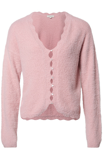 Fuzzy Cardigan Slide 1
