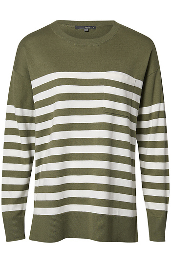 Striped Sweater Slide 1