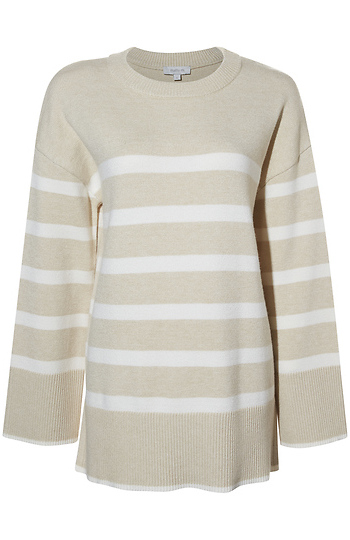 Stripe Crewneck Sweater Slide 1