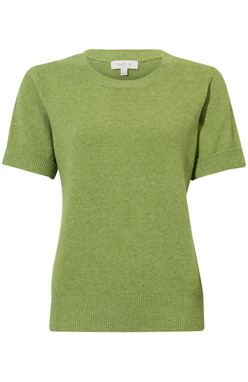 Short Sleeve Knit Top Slide 1