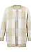 Long Checkered Cardigan Thumb 1