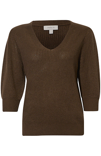 Knit Pullover Top Slide 1