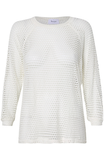 Open Knit Top Slide 1
